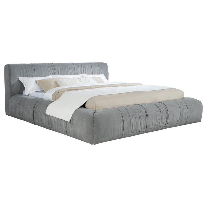 Wilshire - Upholstered Platform Bed - Simple Home Plus