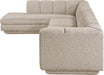 Modari - Sectional - Beige - Simple Home Plus