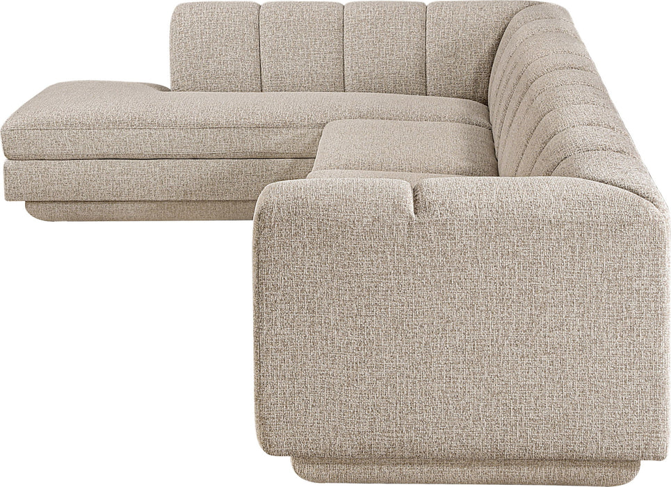 Modari - Sectional - Beige - Simple Home Plus