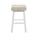 Lenon - Modern Farmhouse Wood Counter Height Kitchen Bar Stool - Simple Home Plus