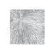 Sunburst - 100% Hand Painted Dimensional Wall Decor - Silver - Simple Home Plus