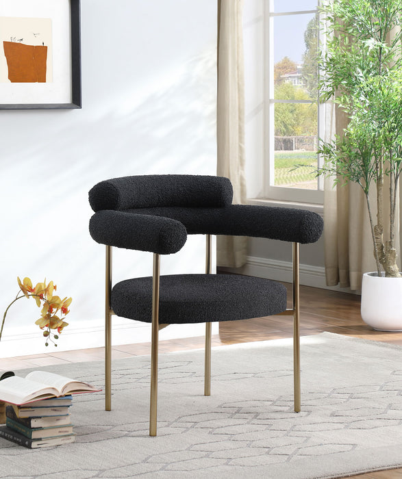 Blake - Boucle Fabric Dining Chair (Set of 2) - Simple Home Plus