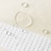 Spa Waffle - 72" x 84" Shower Curtain With 3M Treatment - Cream - Simple Home Plus