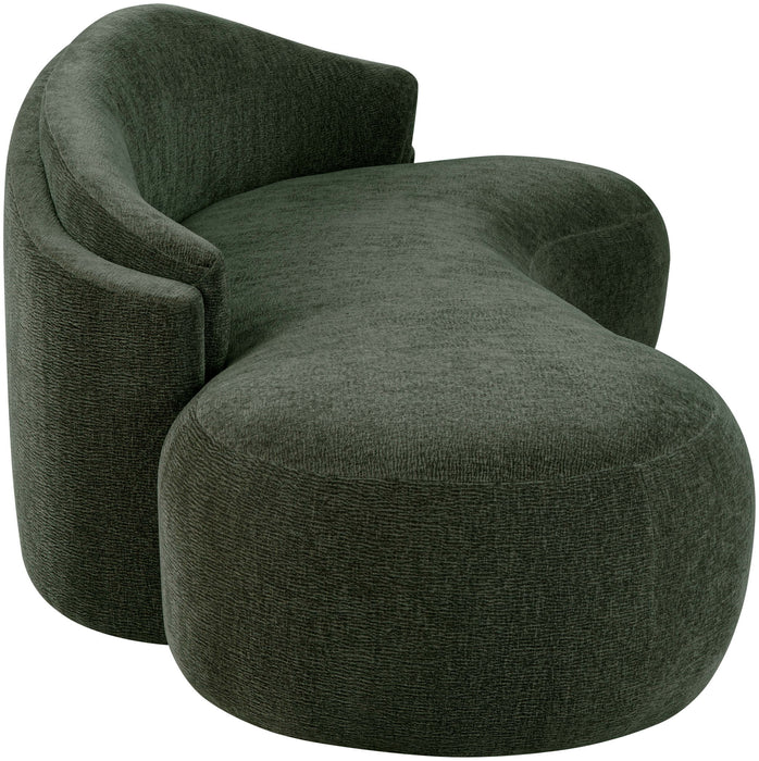 Caspian - Chenille Fabric Upholstered Sofa - Simple Home Plus