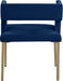 Caleb - Dining Chair with Gold Legs (Set of 2) - Simple Home Plus