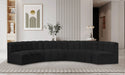 Arc - Boucle Fabric 6 Piece U-Shaped Modular Sofa - Simple Home Plus
