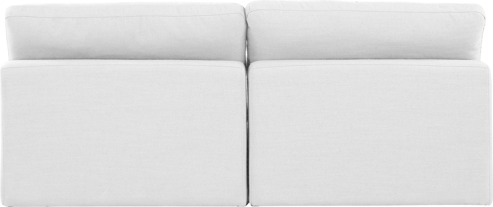 Comfy - Linen Modular Armless Sofa 2 Seats - Simple Home Plus