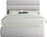 Adam - Linen Fabric Bed With 52" Headboard - Simple Home Plus