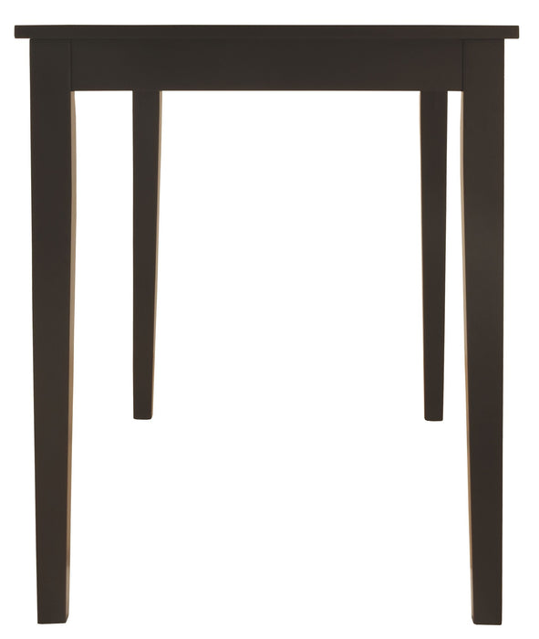 Kimonte - Dark Brown - Rectangular Dining Room Table - Simple Home Plus