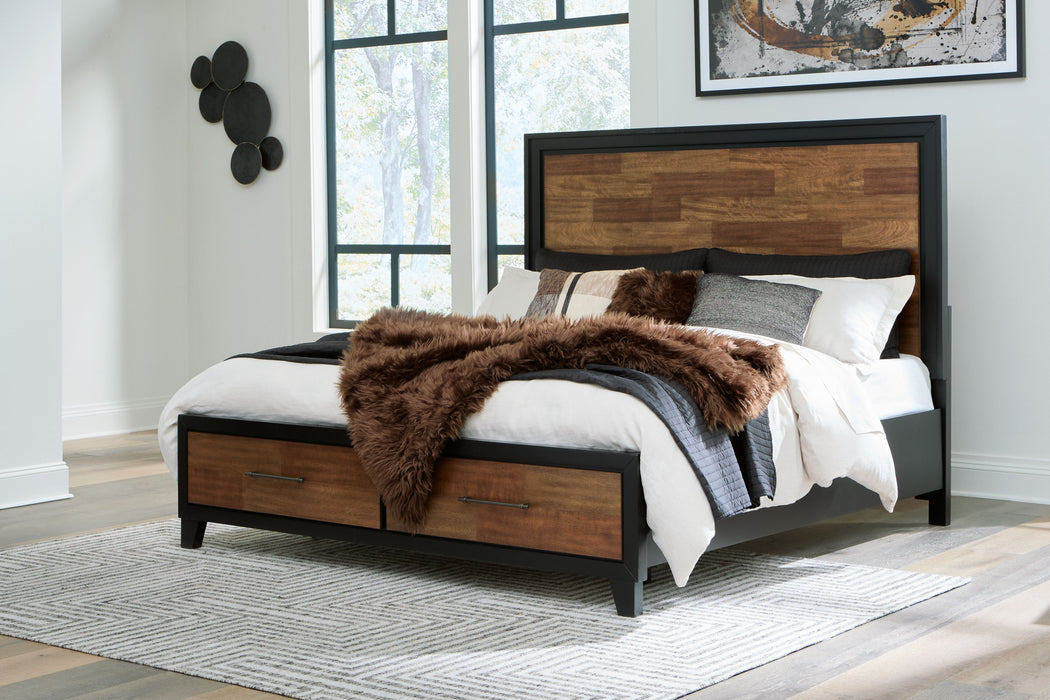 Kraeburn - Panel Storage Bed - Simple Home Plus
