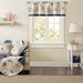 Bayside - Printed Valance - Navy - Simple Home Plus