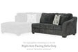 Biddeford - Raf Sofa - Shadow - Simple Home Plus