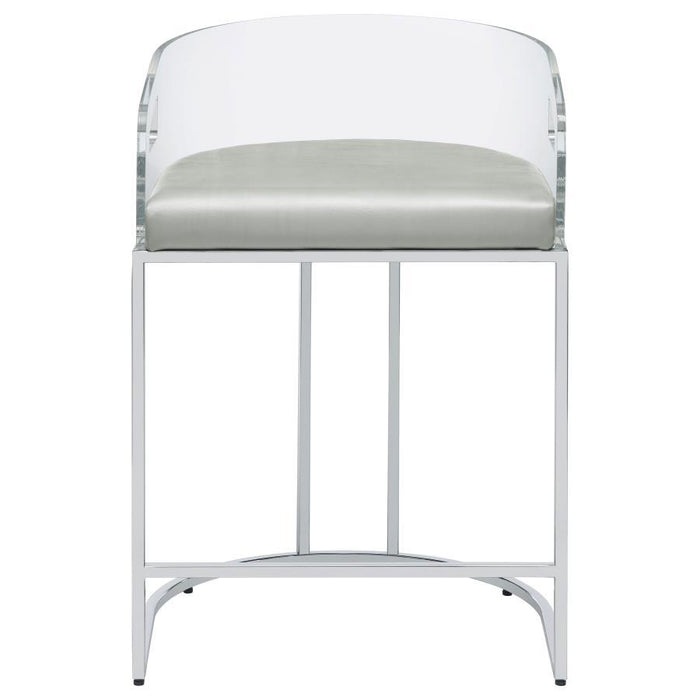 Thermosolis - Clear Acrylic Chair (Set of 2) - Simple Home Plus