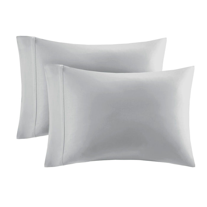 300 Thread Count Organic Cotton - King Deep Pocket Sheet Set - Gray - Simple Home Plus