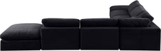 Comfy - 7 Piece Velvet Modular Corner Sectional - Simple Home Plus