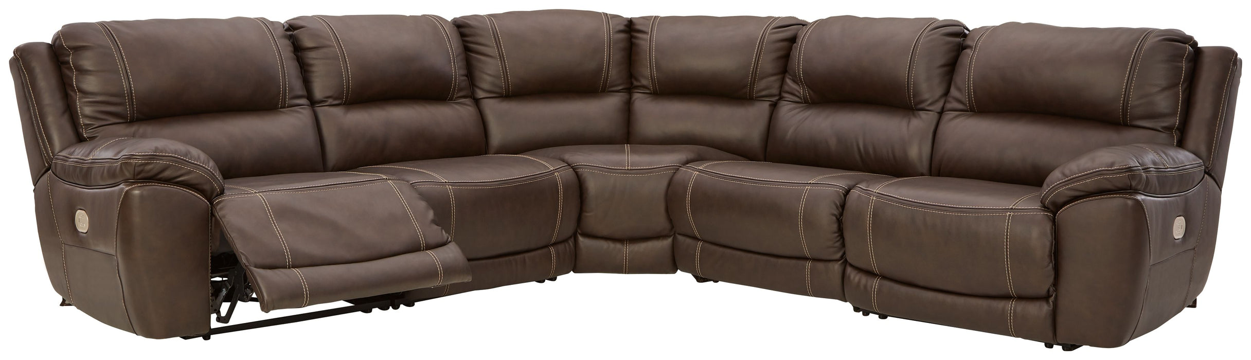 Dunleith - Power Reclining Sectional - Simple Home Plus