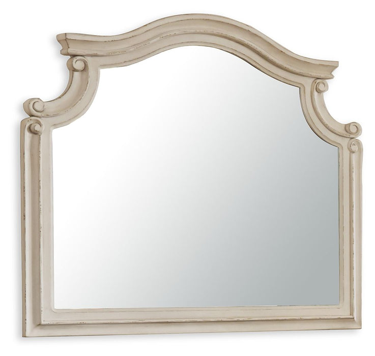 Realyn - Bedroom Mirror - Chipped White - Simple Home Plus