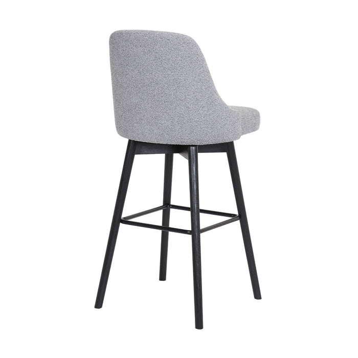 Sicily - Swivel Wood Stool - Simple Home Plus