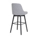 Sicily - Swivel Wood Stool - Simple Home Plus