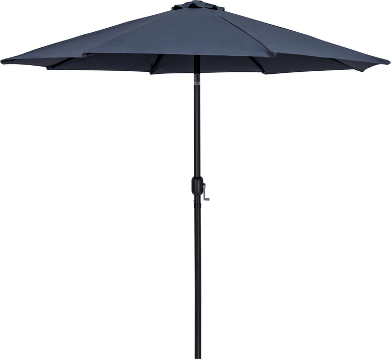 Fiji - Aluminum Patio Umbrella With Square White And Black Base - Simple Home Plus