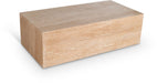 Bolzano - Travertine Coffee Table - Natural - Simple Home Plus
