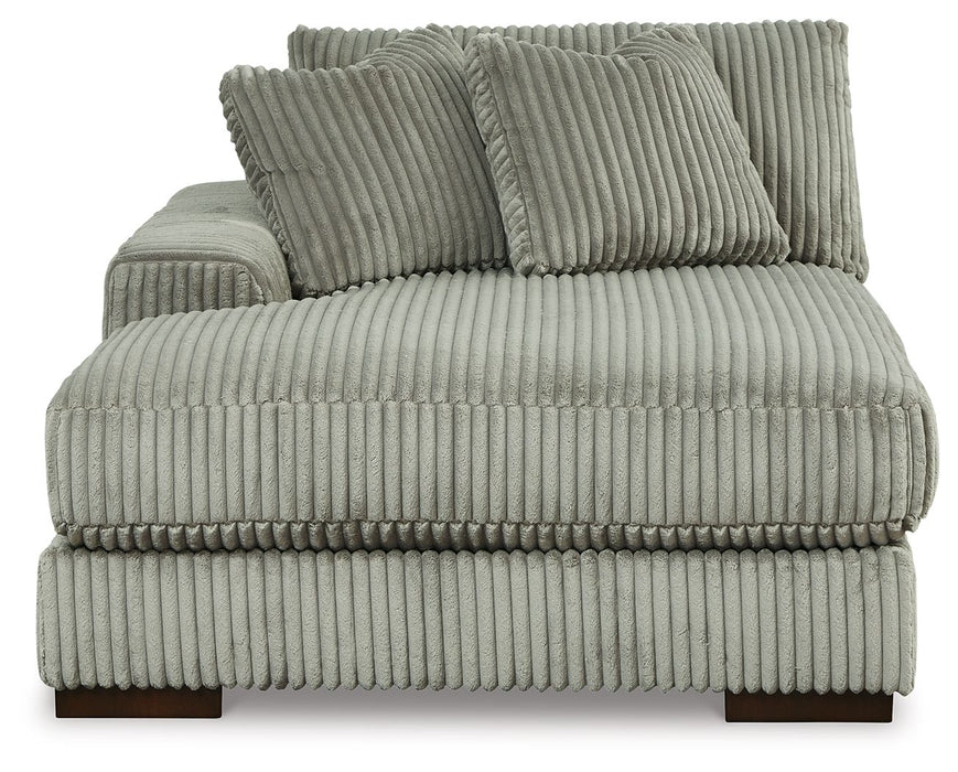 Lindyn - LAF Corner Chaise - Fog - Simple Home Plus