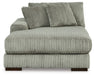 Lindyn - LAF Corner Chaise - Fog - Simple Home Plus