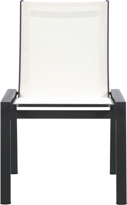 Nizuc - Outdoor Patio Dining Chair With Gray Frame (Set of 2) - Simple Home Plus