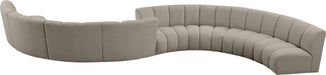 Infinity - 8 Piece Boucle Modular Sectional - Simple Home Plus