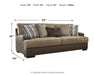 Alesbury - Chocolate - Sofa - Simple Home Plus