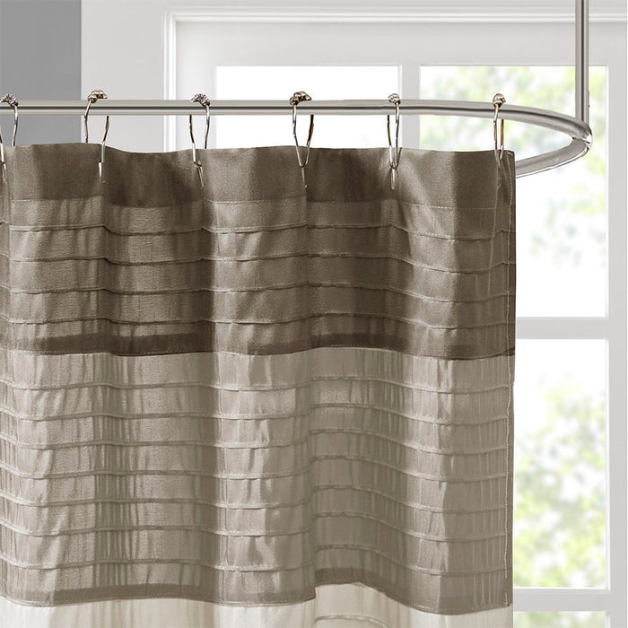 Amherst - Shower Curtain - Natural - Simple Home Plus