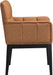 Adrian - Dining Arm Chair (Set of 2) - Black Legs - Simple Home Plus