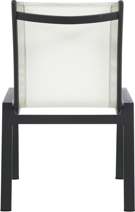 Nizuc - Outdoor Patio Dining Chair With Gray Frame (Set of 2) - Simple Home Plus