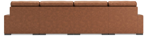 Calden - 4-Piece Sectional With Double Chaise - Caramel - Simple Home Plus