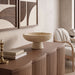 Simpson - Travertine Bowl - Simple Home Plus
