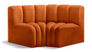 Arc - Velvet 2 Piece Modular Sofa - Simple Home Plus