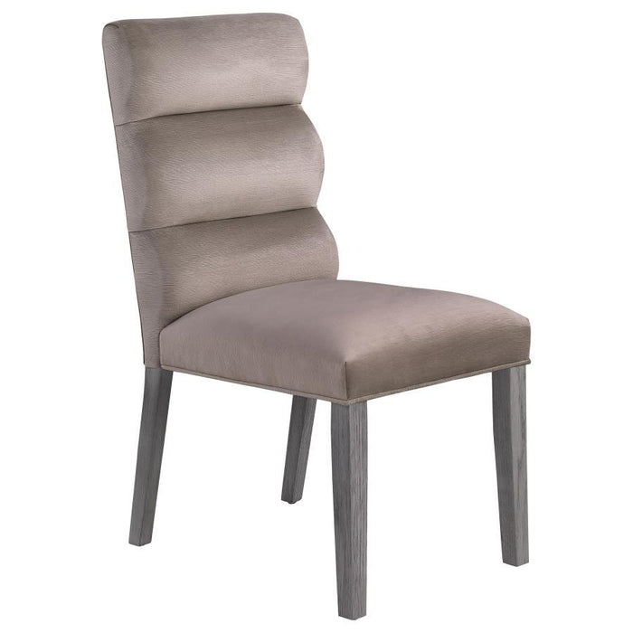 Carla - Upholstered Dining Side Chair (Set of 2) - Simple Home Plus