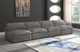 Cozy - Modular Armless 4 Seat Sofa - Simple Home Plus