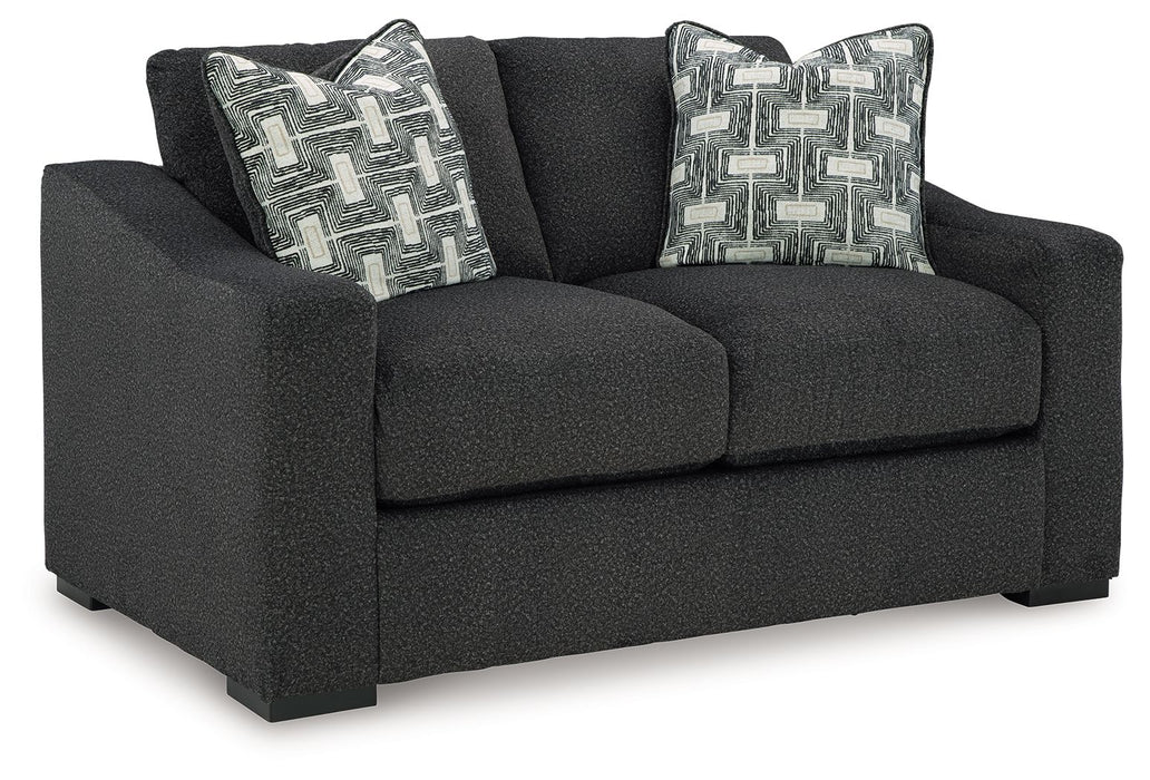 Wryenlynn - Onyx - Loveseat - Simple Home Plus
