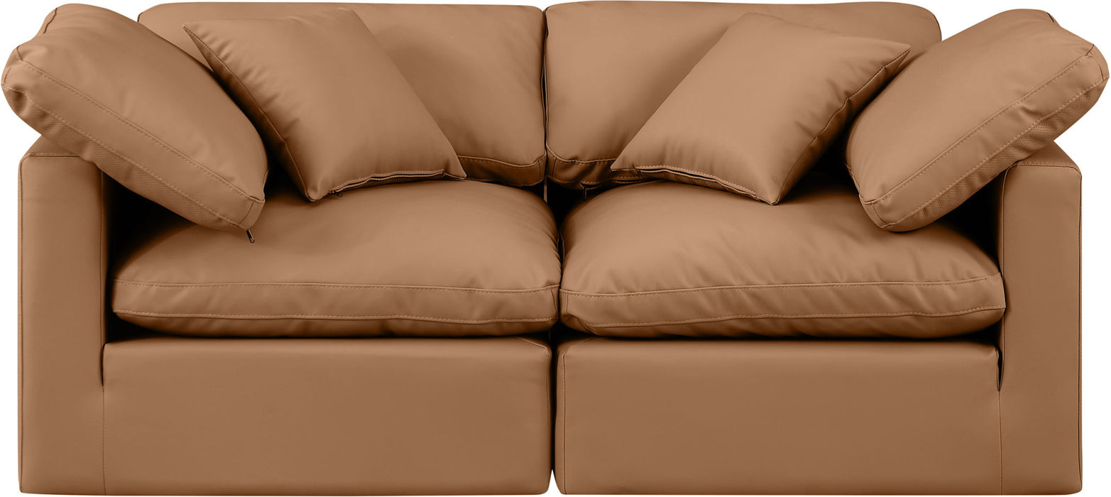 Indulge - Faux Leather 2 Seat Modular Sofa - Simple Home Plus