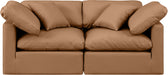 Indulge - Faux Leather 2 Seat Modular Sofa - Simple Home Plus