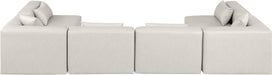 Cube - 6 Piece Modular Armless Sectional - Simple Home Plus