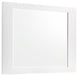 Felicity - Dresser Mirror - White High Gloss - Simple Home Plus
