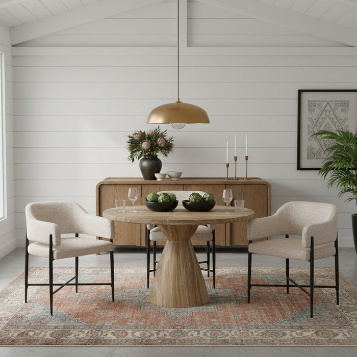 Aquino - Concrete Indoor / Outdoor Dining Table - Simple Home Plus