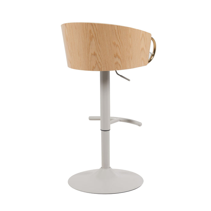 Solstice - Adjustable Swivel Barstool - Simple Home Plus