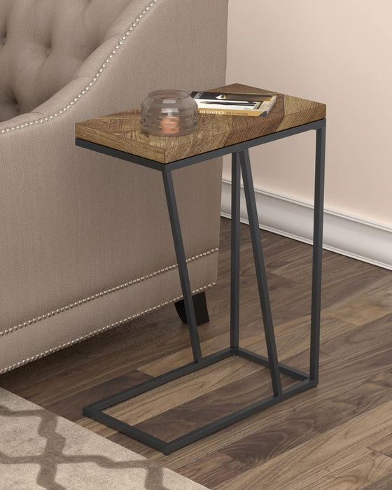 Sergio - Engineered Wood C-Shaped Side Table - Simple Home Plus