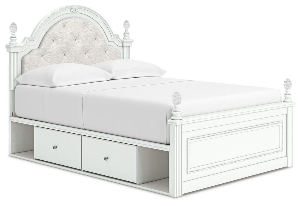 Kozlani - Upholstered Panel Storage Bed - Simple Home Plus