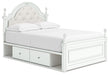 Kozlani - Upholstered Panel Storage Bed - Simple Home Plus