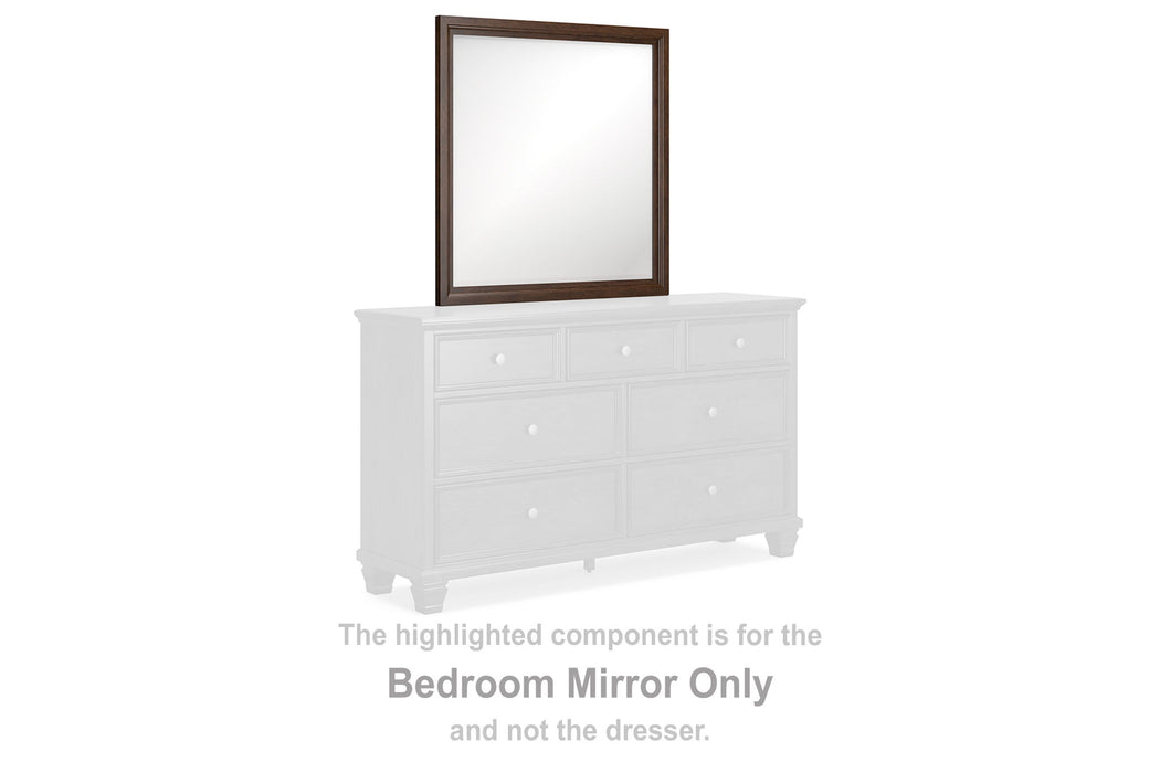 Danabrin - Bedroom Mirror - Brown - Simple Home Plus