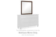 Danabrin - Bedroom Mirror - Brown - Simple Home Plus